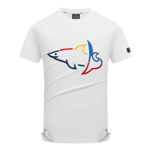 BRAVE&SHARK/勇士鲨鱼2025新款男士圆领棉质短袖休闲宽松t恤夏季