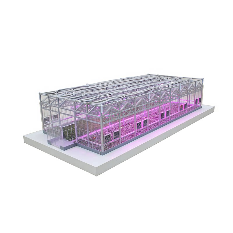 全自动农业大棚模型定做温室大棚种植模型定制智慧大棚模型定制