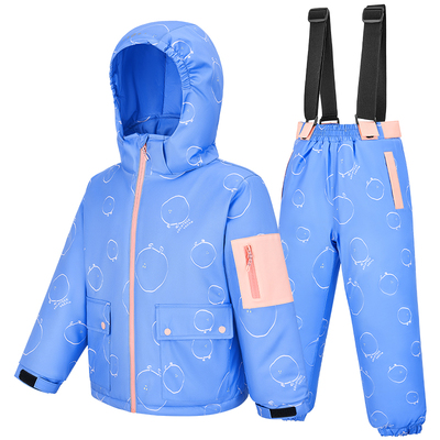 儿童滑雪服分体男童女孩三防外套