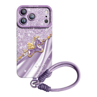 福袋小马适用苹果17promax手机壳iPhone17新款17pro保护套17e防摔pro巨好看16腕带15爆2026硅胶14女13挂绳12