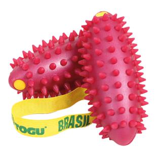 德国TOGU步行长跑步户外徒步越野握力伴侣振动哑铃海参刺球筋膜球