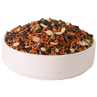 牡丹鹦鹉鸟粮饲料专用鸟食营养种子粮混合食物小型带壳奖励零食品