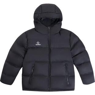 准者儿童羽绒服冬季新款连帽短款白鸭绒外套男女童防风保暖面包服