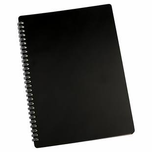 B5透明PP线圈五线谱本六线谱本抄谱本钢琴吉他贝斯小提琴乐谱本