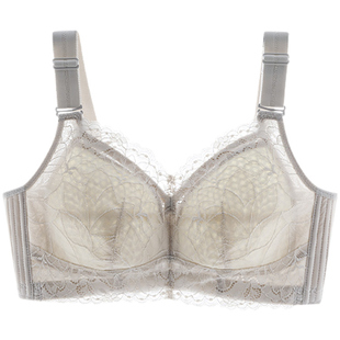 古今无钢圈蕾丝文胸女超薄内衣女聚拢内衣女内衣女夏薄款抹胸