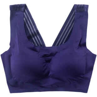 黛安娜文胸美背内衣女大码薄款聚拢上托收副乳防下垂运动款背心式