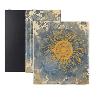 潮壳简向日葵磁吸电子书保护套适用文石leaf5茉莉poke5/6s新款3阅读器tab8c/mini/onyxbooxpage/7.8电纸书壳