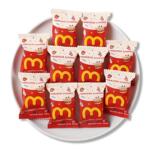 龙客M汉堡糖橡皮糖散装年货糖果软糖混合水果味儿童网红零食批发