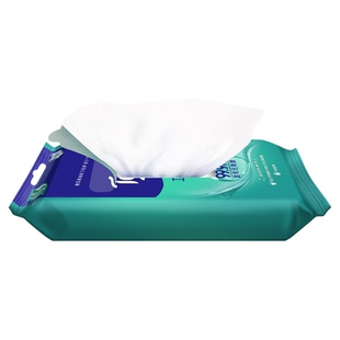 Tempo得宝迷你卫生湿巾纸降温湿巾12片随身装小包便携小学生湿巾