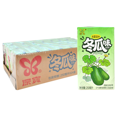 深宝冬瓜味饮料250ml*24盒整箱