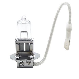 欧司朗H3卤素灯泡55w/70w/100w适用杭叉龙工叉车合力大灯12v/24v