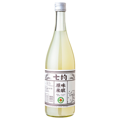 七约原味瓶装自然发酵低度糯米酒