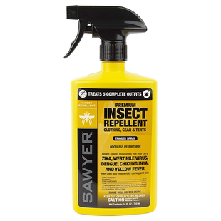 美国索耶Sawyer婴儿车纱窗帐篷宠物狗驱蚊液 氯菊酯昆虫趋避剂