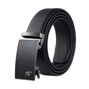 海澜之家真皮皮带男士2026新款头层牛皮自动扣腰带送爸爸礼物裤带