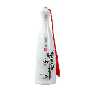 1斤装陶瓷白酒瓶子一斤装酒瓶空瓶白酒瓶个性散装饰家用摆件定制