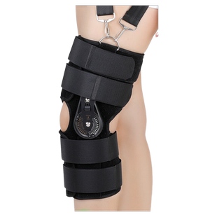 可调恢复膝关节固定支具腿下肢膝盖骨折护具脚扭伤半月板康复护膝
