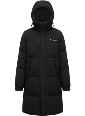 波司登女中长款羽绒服冬外套