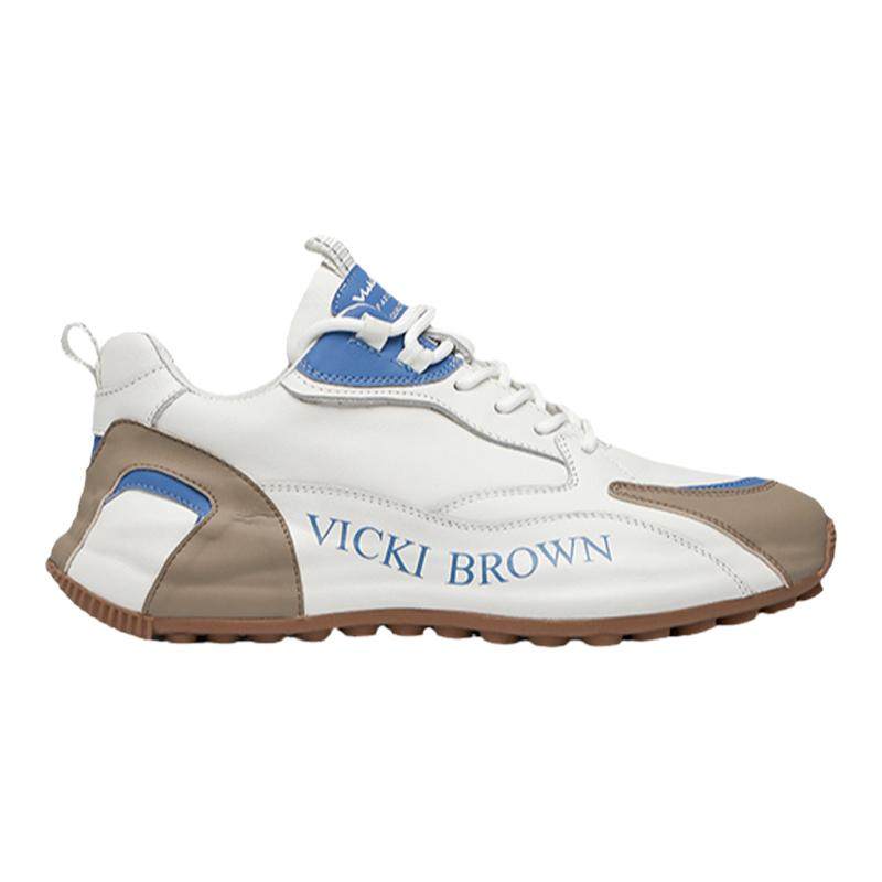 法国VICKI BROWN未毕休闲男鞋百搭软底防滑男士华夫鞋老爹鞋男款