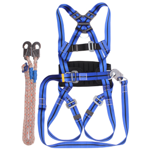 新国标全身式防坠落电工安全带高空作业安全绳五点式安全带保险带