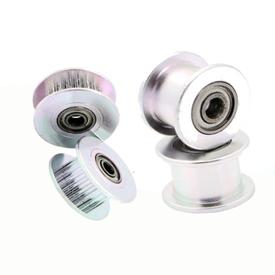 2GT16齿 20齿 同步轮惰轮 张紧轮 压带轮 3D打印机皮带轮 带轴承