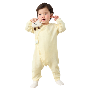 巴拉巴拉婴儿连体衣新生儿衣服蝴蝶衣宝宝爬爬服哈衣儿童新款童装