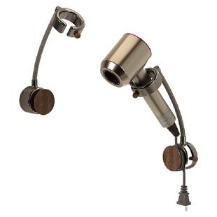 日本吸盘吹风机支架懒人风筒挂架浴室收纳电吹风架子免打孔置物架