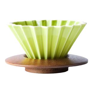 ORIGAMI折纸滤杯陶瓷V60蛋糕杯云朵分享壶手冲咖啡套装滤杯木托