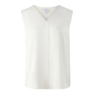【缎面】PRICH时尚无袖V领衬衫夏季新款光泽感上衣西装内搭女