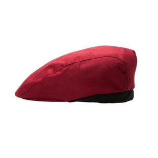 厨师帽子男餐饮贝雷帽服务员鸭舌帽酒店餐厅火锅店工作服帽女厨房