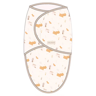 VOLKSHIN防惊跳婴儿新生儿NB睡袋宝宝包裹防踢被纯棉睡袋礼盒礼物