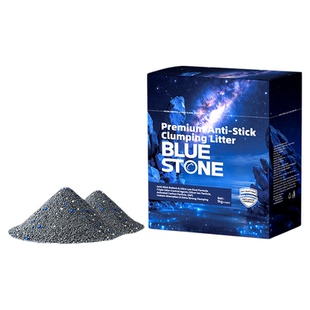 BlueStone蓝石猫砂钠基矿石砂防粘底除臭低尘吸水结团快蓝钻星空