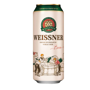 西班牙进口达姆西德华小麦啤酒500ml*24罐听德式精酿白啤原装整箱