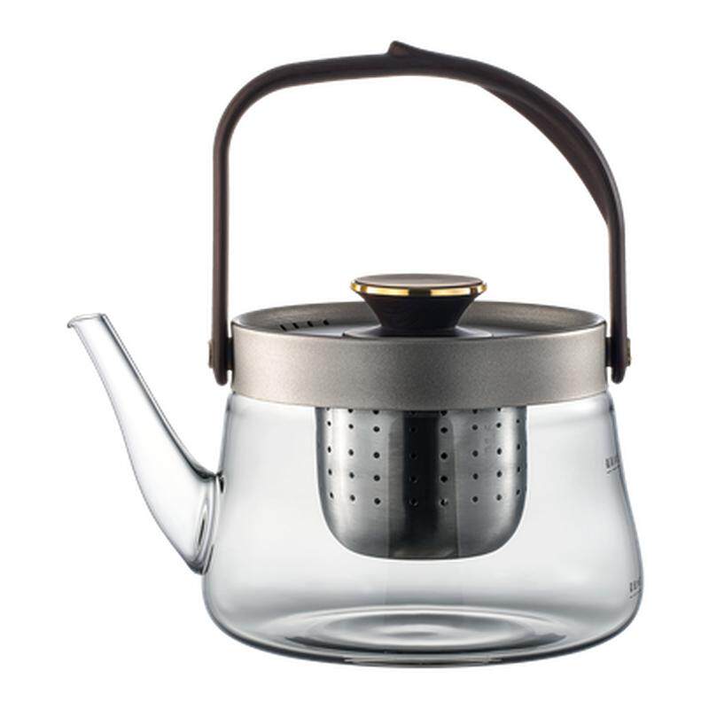 【316L不锈钢】家用玻璃蒸煮茶器