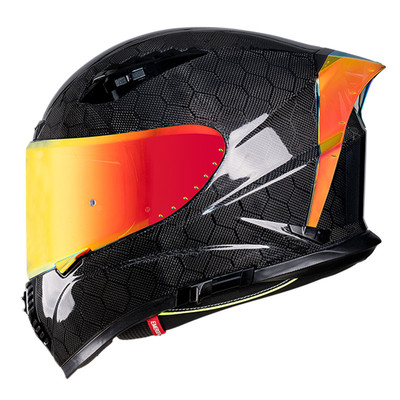 VCOROS碳纤维头盔大尾翼四季全盔