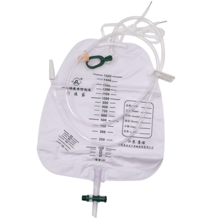 江苏康诺神灵引流袋宝塔接口胆汁一次性使用防返流防逆流导集尿袋