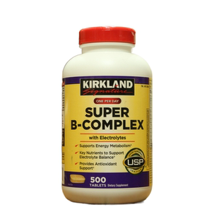 现货美国直购Kirkland科克兰Super B-Complex复合B族维生素泛酸