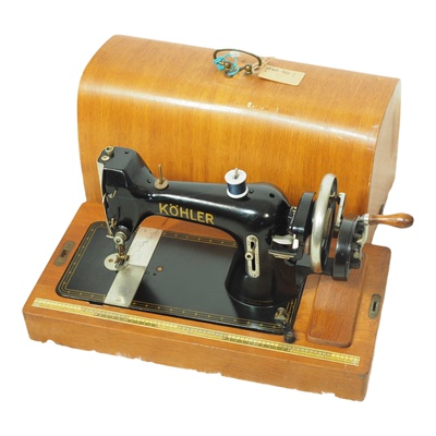 德国KÖHLER科勒手摇家用缝纫机