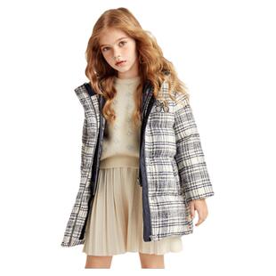 premium巴拉巴拉女童羽绒服大童鹅绒外套儿童上衣秋装新款童装潮5