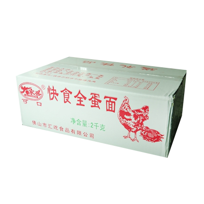 大家盛快食全蛋面4斤餐饮炒面