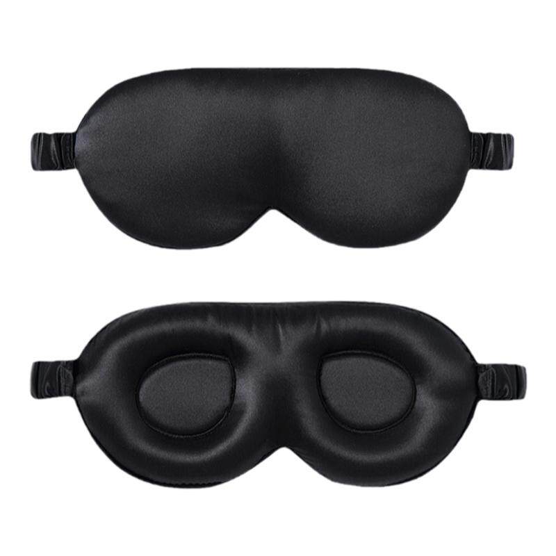 【官方直播】3D立体真丝眼罩睡眠遮光睡觉专用零压迫男女蚕丝睡觉