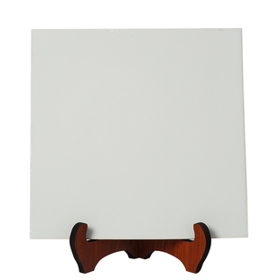 陶艺白胎瓷板景德镇高温长方形彩绘白胎板子学生上色釉上彩瓷板