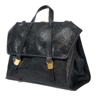 LUMANNIQI游历公文包男女通用植鞣大容量通勤斜挎旅行商务双肩包