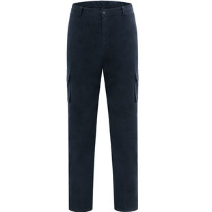 防静电劳保裤男春秋冬季加厚款宽松油田化工石油加油站工作服裤子