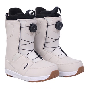 COSONE单板快穿滑雪鞋男女同款滑雪靴全能平花公园钢丝扣快穿雪鞋