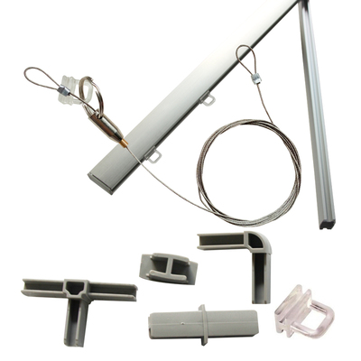 梅姆罗超市铝合金导轨杆子