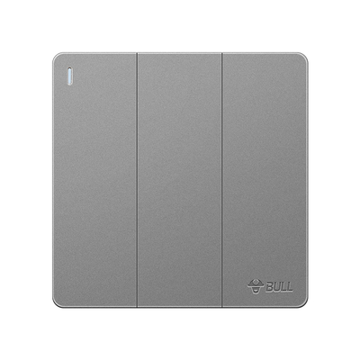BULL/公牛86型三开开关面板