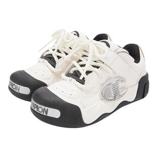 Champion冠军童鞋25男女儿童潮流时尚开口笑膨膨面包红色休闲板鞋