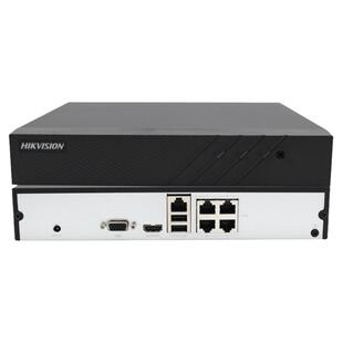 海康威视4路8路POE网络高清硬盘监控录像机刻录机DS-7804N-F1/4P