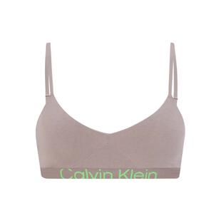 CK内衣女士美拉德提花轻运动舒适薄垫柔软上托无钢圈美背文胸