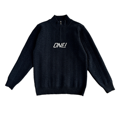 半高拉链毛衣男款潮牌针织衫加厚